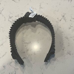 NWT Anthropology Black knot headband